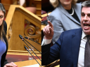 Άγριος καυγάς στη Βουλή  