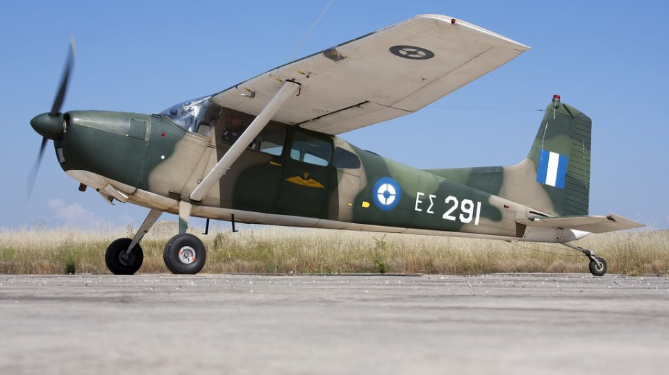 Ανατροπή αεροσκάφους Cessna U-17 της Αεροπορίας Στρατού στην Ημαθία