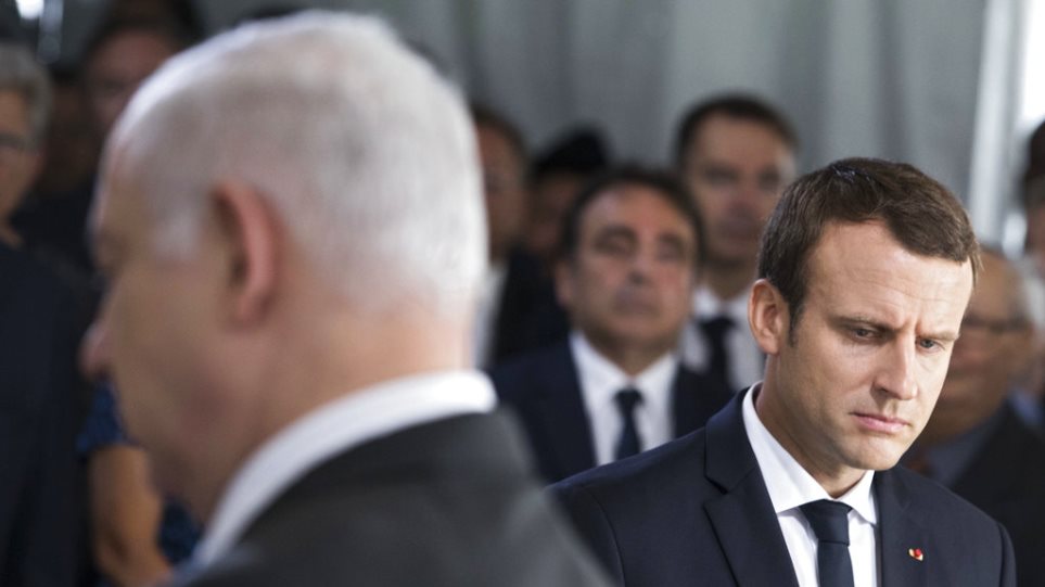 Makron_Netaniaxu_AP_Photo_Kamil_Zihnioglu