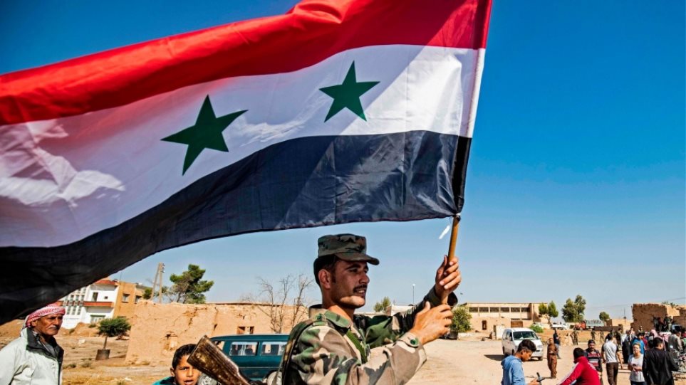 Ο συριακός στρατός εισέρχεται στην πόλη Μάνμπιτζ