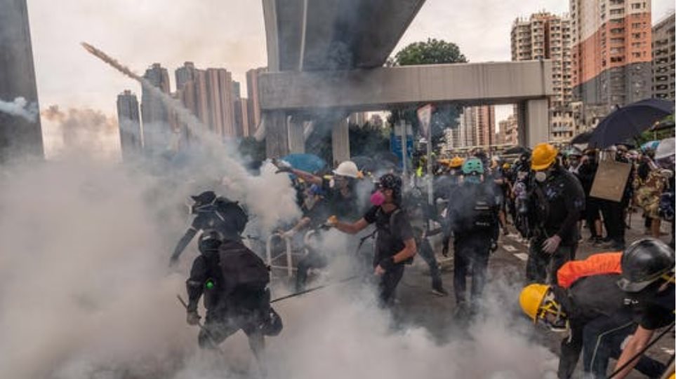 Η Διεθνής Αμνηστία καταγγέλλει την αστυνομία του Χ.Κονγκ για χρήση δυσανάλογης βίας στις διαδηλώσεις της Πρωτοχρονιάς