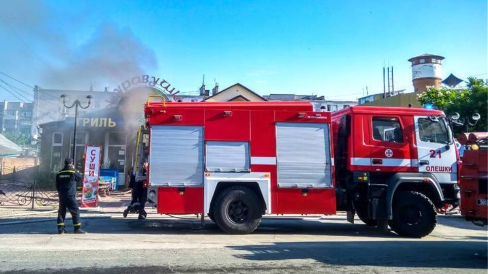 Ουκρανία: Οκτώ νεκροί σε πυρκαγιά ξενοδοχείου στην Οδησσό