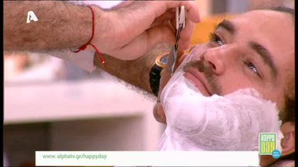 Ξυρίζουμε τον Κώστα Φραγκολιά με φαλτσέτα