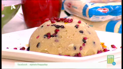 Χαλβάς με σιμιγδάλι από τον Δημήτρη Σκαρμούτσο