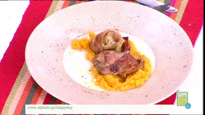 Ζουμερό ρολό κοτόπουλο