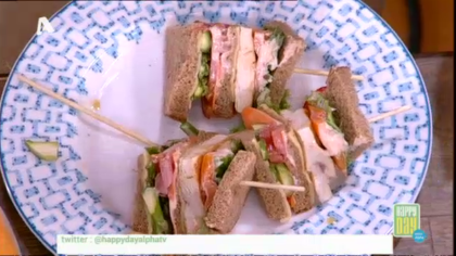 Υγιεινό club sandwich