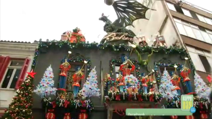 Καλημέρα από τη στολισμένη Αθήνα!