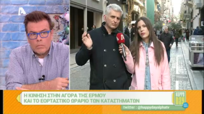 Η κίνηση στην αγορά της Ερμού