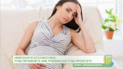 Ημερολόγιο εγκυμοσύνης