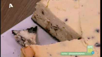 Cheesecake με σταγόνες σοκολάτας