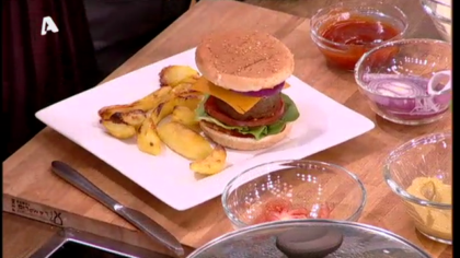 Burger με λαχανικά