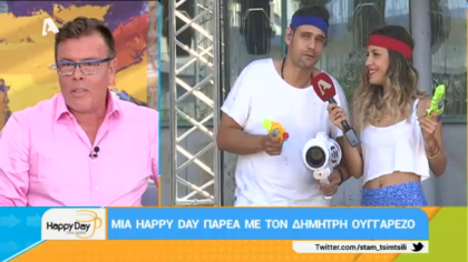 Ο Δημήτρης Ουγγαρέζος ετοιμάζεται για το πιο μεγάλο μπουγέλο της Αθήνας