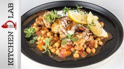 Κοτόπουλο με ρεβίθια