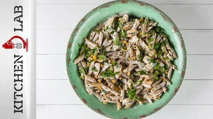 Healthy πένες με κοτόπουλο