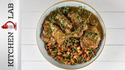 Χοιρινές Μπριζόλες Κρασάτες