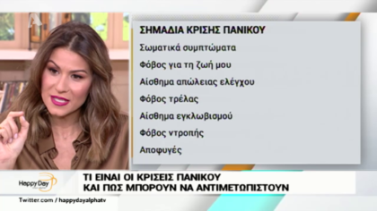Τι είναι οι κρίσεις πανικού και πως μπορεί να αντιμετωπιστούν