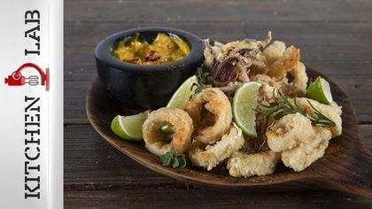 Καλαμαράκια Τηγανιτά