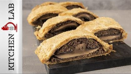 Νηστίσιμο Wellington με μανιτάρια