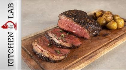 Σιγοψημένη πικάνια με πατάτες baby