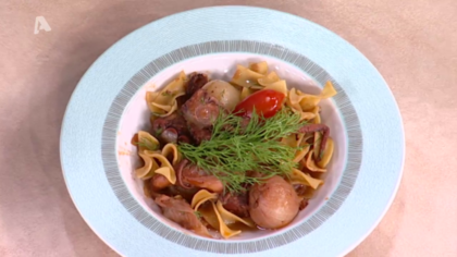 Ο Ζαν Λουί μας μαθαίνει τα μυστικά για το πιο νόστιμο χταπόδι στιφάδο με χυλοπίτες