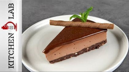 Cheesecake με πραλίνα σοκολάτας