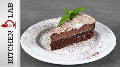 Κέικ σοκολάτας με μαρέγκα