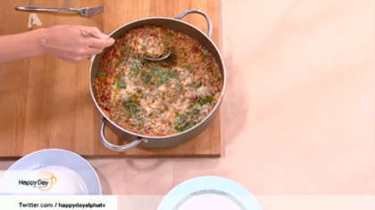 Ο Ζαν Λουί μας φτιάχνει κριθαρότο με γαρίδες