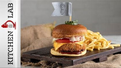 Ασιατικό burger μανιταριών