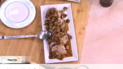 Μοσχαρίσιο νουά με μανιτάρια