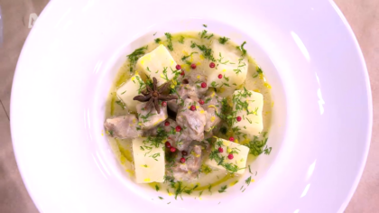 Χοιρινό φρικασέ