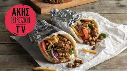 Χοιρινά σουβλάκια με πανσέτα