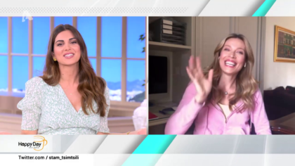 Η Μαριέττα Χρουσαλά περιγράφει την καραντίνα με τα 3 παιδιά