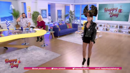 Μαζί μας η Ίριδα του GNTM