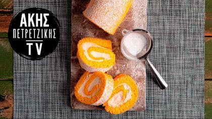 Κορμός λεμονιού με τυρί κρέμα