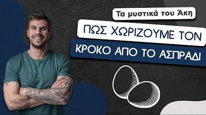 Πώς χωρίζουμε τον κρόκο από το ασπράδι