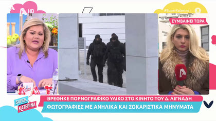 Άννα Ζηρδέλη-Εφετείο: Βρέθηκε πορνογραφικό υλικό στο κινητό του Λιγνάδη
