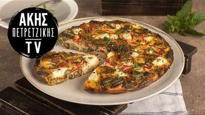 Ομελέτα φούρνου με μπάμιες