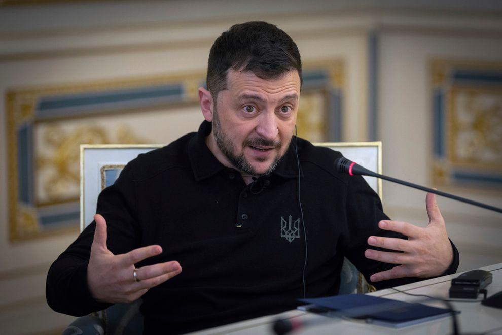 Ο B. Ζελένσκι κατηγορεί τη Ρωσία για επέκταση του πολέμου