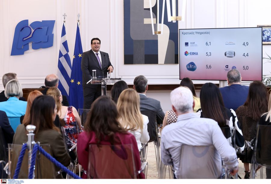 Αποτελέσματα της αξιολόγησης δημοσίων υπηρεσιών για τον Μάιο του 2025- Πολύ υψηλές βαθμολογίες στο gov.gr