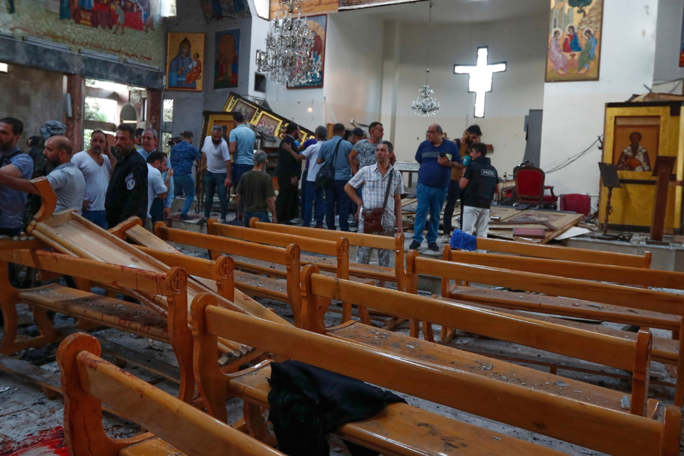 Επίθεση καμικάζι σε εκκλησία στη Συρία: 22 νεκροί
