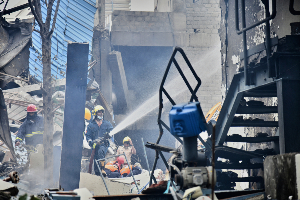 Ινδία: Τουλάχιστον 36 νεκροί από έκρηξη σε εργοστάσιο με χημικά προϊόντα