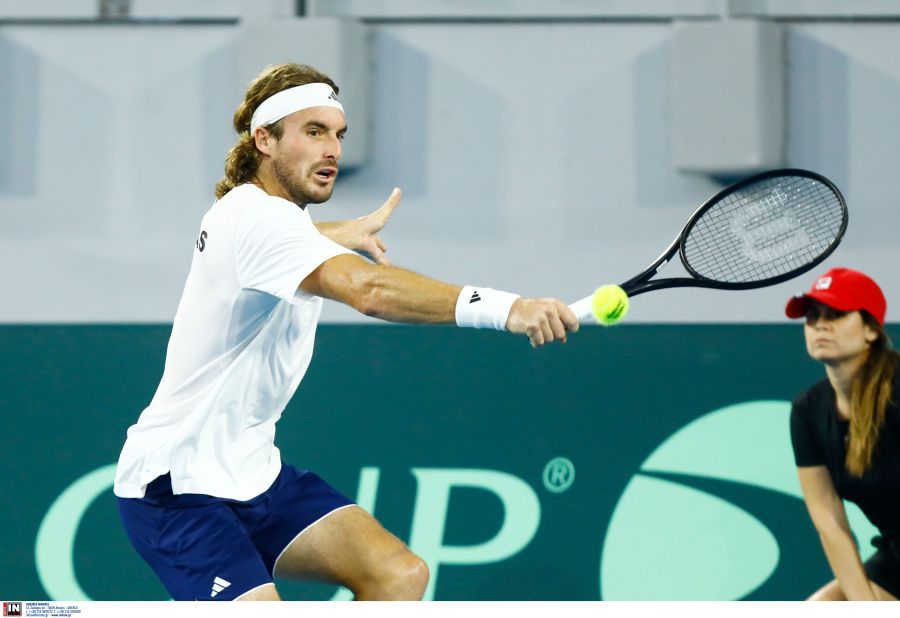 Τένις: Ο Στ. Τσιτσιπάς μαζί με τον Ν. Τζόκοβιτς στο διπλό