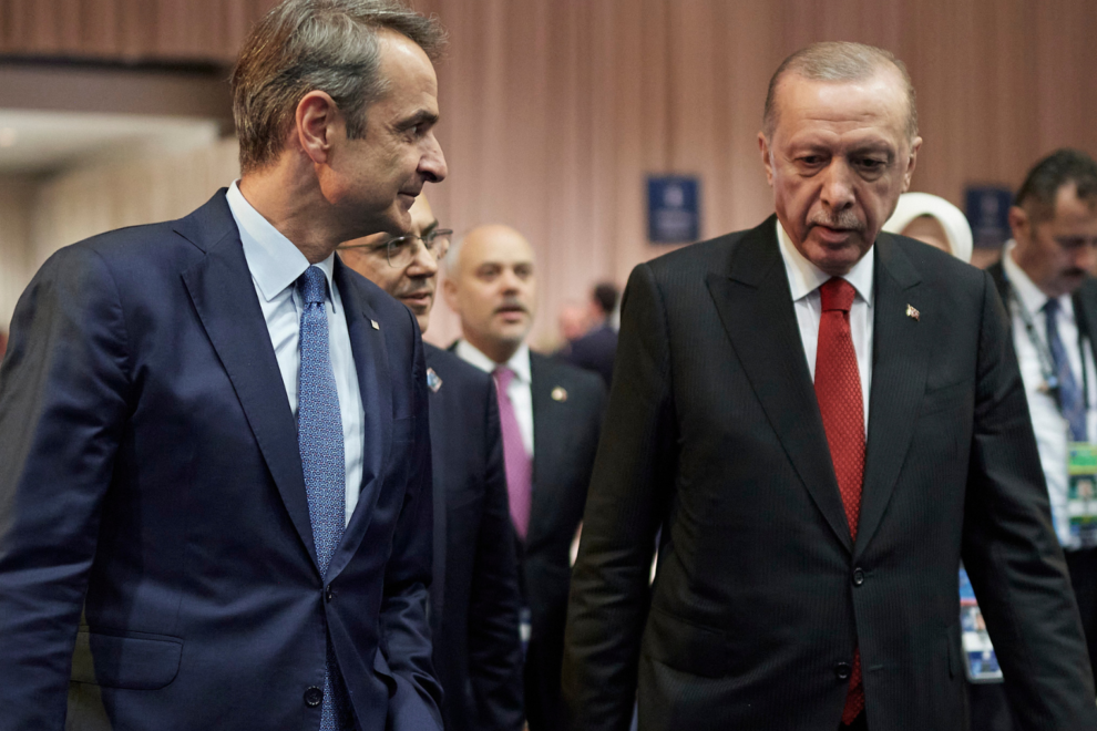 Απόψε στις 21:00 ώρα Ελλάδος η συνάντηση Κυρ. Μητσοτάκη – Ρ.Τ. Ερντογάν στη Νέα Υόρκη