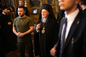 Συνάντηση Οικουμενικού Πατριάρχη – Β. Ζελένσκι – Μήνυμα αλληλεγγύης προς τον ουκρανικό λαό