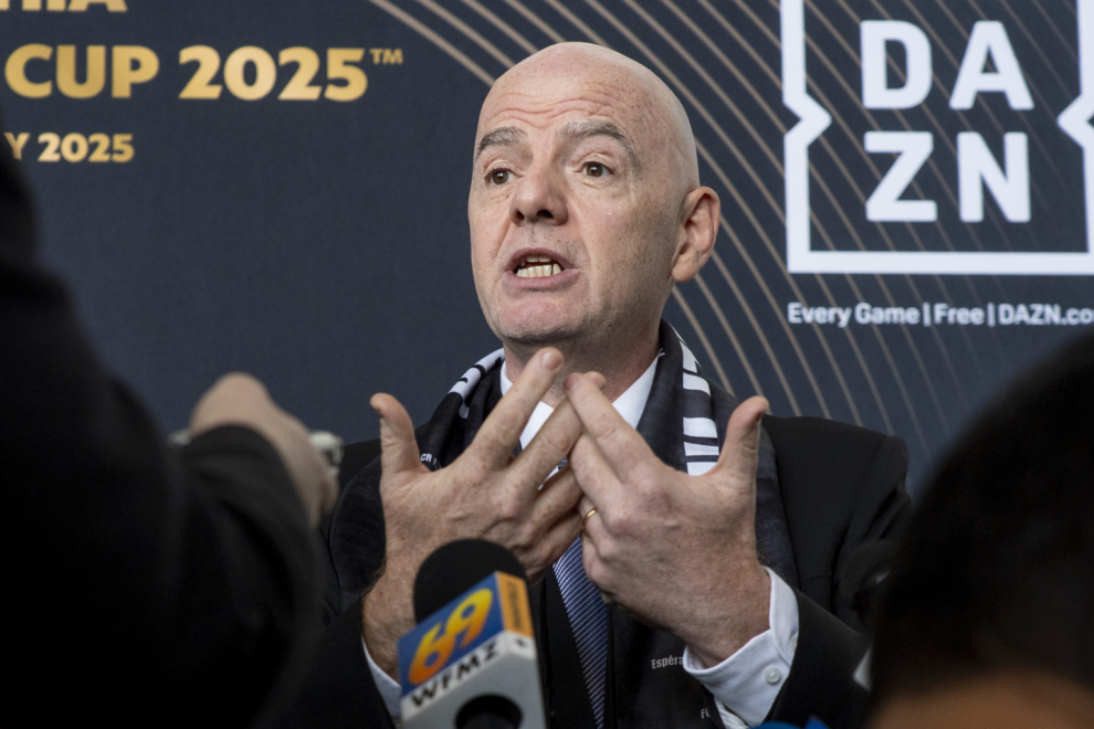 Τζ. Ινφαντίνο: «Η FIFA δεν μπορεί να λύσει γεωπολιτικά προβλήματα»