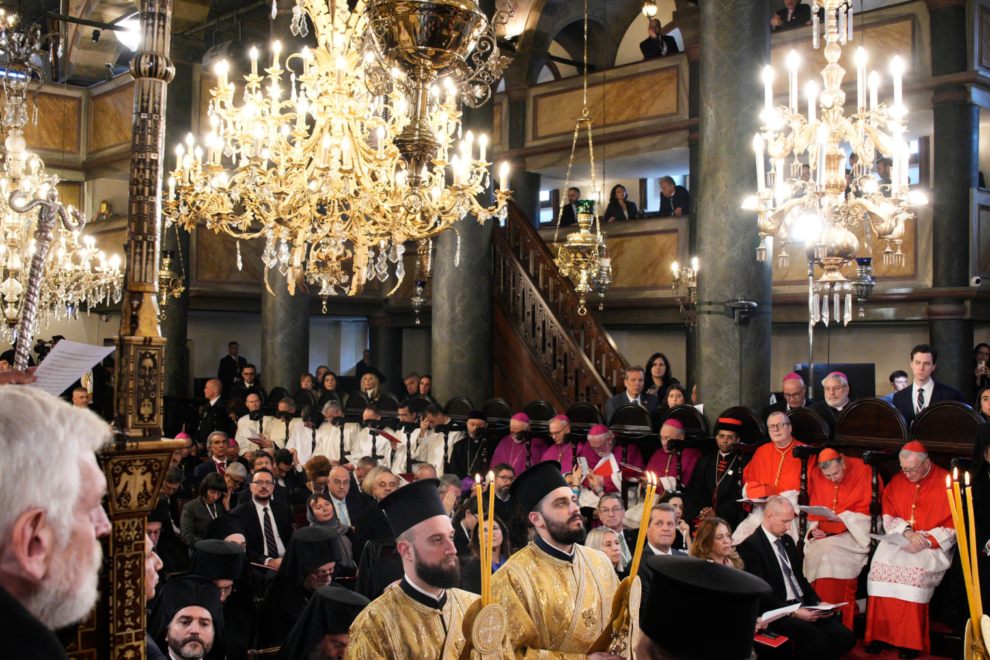 Φανάρι- Παρουσία του Πάπα η θεία λειτουργεία