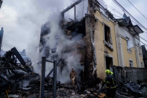 Νέα αεροπορική επιδρομή της Ρωσίας στο Κίεβο