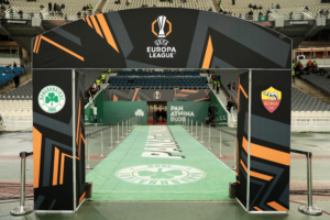 Παναθηναϊκός: Πρόστιμο 43.500 ευρώ απ’ την UEFA για τον αγώνα με τη Ρόμα
