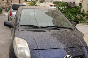 Άνοδος της θερμοκρασίας- Σκόνη και λασποβροχές