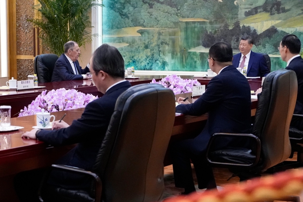 Στην Κίνα ο ΥΠΕΞ της Ρωσίας- Τον υποδέχθηκε ο Πρόεδρος Σι Τζινπίνγκ